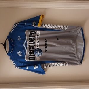 Discovery Channel Vintage Nike 2006 Nike Dri-Fit Cycling Jersey